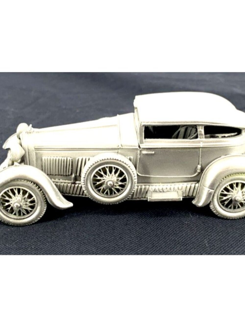 Danbury Mint Bentley Barnato Pewter Car 1930 England 4.25"